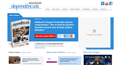 Desktop Screenshot of dependencias.pt
